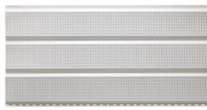 Gentek aluminum soffit 18" 3 panel vented